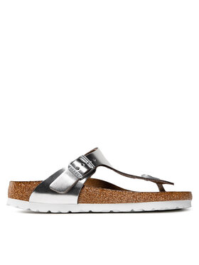 Birkenstock Žabky Birkenstock Gizeh Bs 1003675 Strieborná