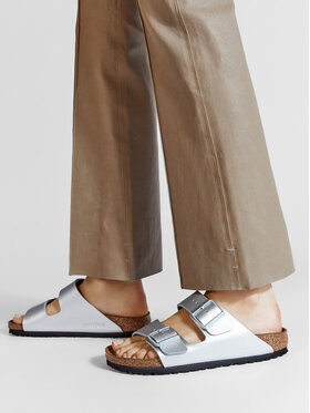 Birkenstock Чехли Birkenstock Arizona Bs 1012283 Сребрист