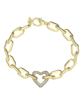 Guess Bransoletka Guess JUBB05 016JW Złoty