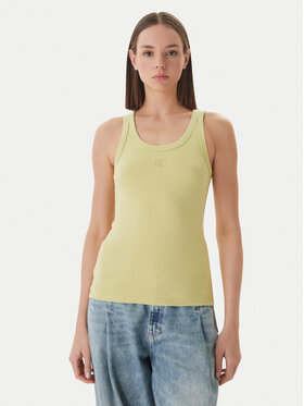 HUGO HUGO Топ Datamia 50514489 Svetlozelena Slim Fit