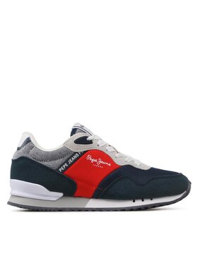 Pepe Jeans Снікерcи Pepe Jeans London B Brighton PBS30552 Cиній