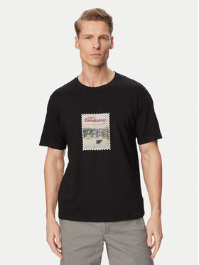Jack & Jones Jack & Jones Camiseta Montauk Photo 12290890 Negro Regular Fit