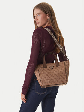 Guess Сумка Guess Follie Travel TWLB96 76019 Коричневий
