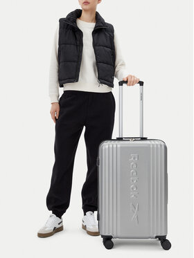 Reebok Valiză medie Reebok RBK-WAL-003-07-CCC-M Argintiu