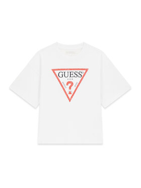 Guess Guess Футболка L6GI18 K8HM4 Білий Relaxed Fit
