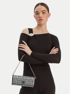 Guess Сумка Guess Elsie Mini HWSC96 50710 Срібний