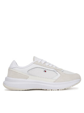 Tommy Hilfiger Sneakersy Tommy Hilfiger Sporty Runner FW0FW08644 Biela
