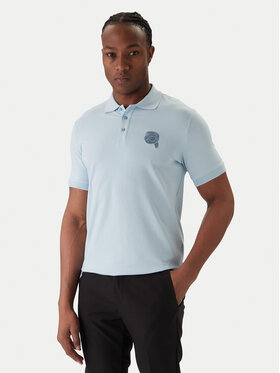 KARL LAGERFELD KARL LAGERFELD Polo 745022 561235 Celeste Regular Fit