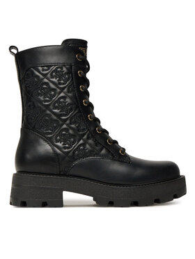 Guess Šnurovacia obuv Guess FLTYAN ELE10 Čierna