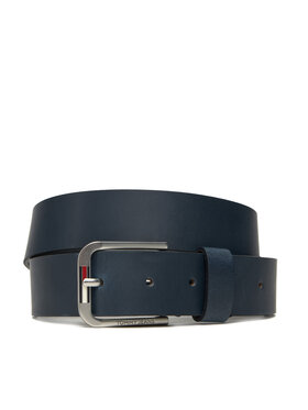 Tommy Jeans Pánský pásek Tommy Jeans Tjm Austin 3.5 AM0AM13686 Tmavomodrá