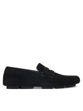 Calvin Klein Mokassins Calvin Klein Square Driver Suede HW0HW02844 Schwarz