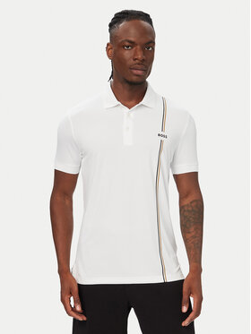 BOSS BOSS Polo PL_TOC Game 3 50563363 Blanco Regular Fit