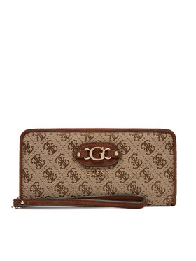 Guess Portofel Guess Samantha Slg SWJG23 13146 Bej închis