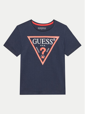 Guess Guess Футболка L73I55 K8HM0 Голубий Regular Fit