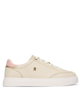 Tommy Hilfiger Snīkeri Tommy Hilfiger Th Chic Cupsole FW0FW09106 Écru