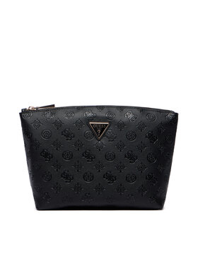 Guess Τσαντάκι καλλυντικών Guess Lenwood Travel TWDP21 02965 Μαύρο