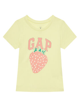 Gap Gap Футболка 710285-03 Жовтий Regular Fit