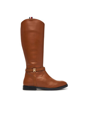 Tommy Hilfiger Kozaki Tommy Hilfiger T4A6-35186-0036 Brązowy