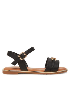 Tommy Hilfiger Sandále Tommy Hilfiger T3A2-33778-0326 M Čierna