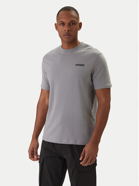 Napapijri Napapijri Camiseta Smallbox NP0A88TR Gris Regular Fit
