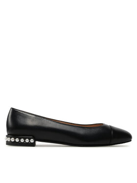 Stuart Weitzman Балетки Stuart Weitzman Pearl Flat SB753 Чорний