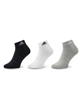 adidas Krátke ponožky adidas Thin and Light Ankle Socks 3 Pairs IC1283 Sivá