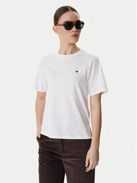 Weekend Max Mara Weekend Max Mara Camiseta Venaco 2615971031 Blanco Relaxed Fit