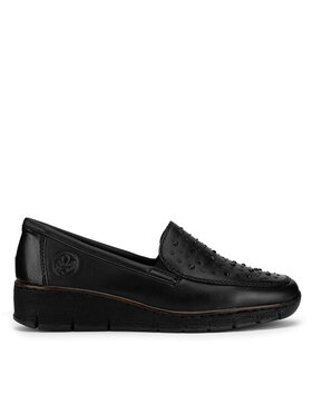 Rieker Polobotky Rieker 53752-00 Černá