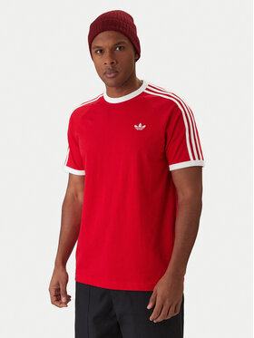 adidas adidas Camiseta 3-Stripes KE3535 Rojo Regular Fit