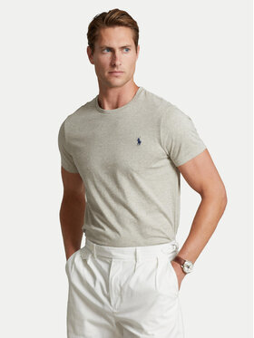 Polo Ralph Lauren Polo Ralph Lauren Футболка Bsr 710680785 Сірий Custom Slim Fit