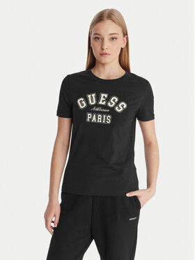 Guess Guess Camiseta V6RI15 J1314 Negro Regular Fit