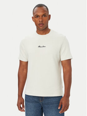 Guess Jeans Guess Jeans Camiseta M6YP09 K4177 Crema Regular Fit