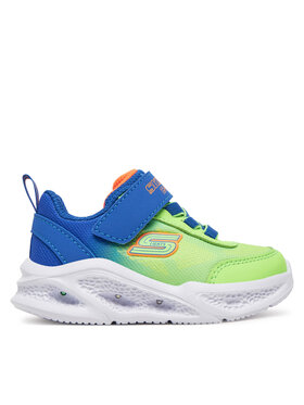Skechers Sneakersy Skechers Skechers Meteor-Lights-Krendox 401495N/BLLM Modrá