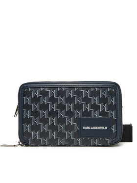 KARL LAGERFELD Kabelka KARL LAGERFELD A1W30185 Tmavomodrá