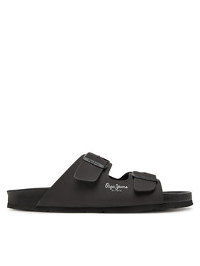 Pepe Jeans Чехли Pepe Jeans PMS90101 Черен