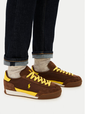 Polo Ralph Lauren Sneakersy Polo Ralph Lauren 804P15632002 Hnedá