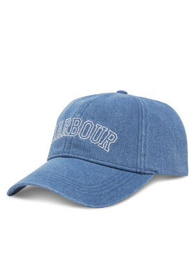 Barbour Kšiltovka Barbour Emily Denim LHA0582BL31 Modrá