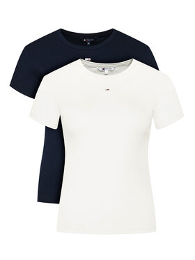 Tommy Jeans Tommy Jeans T-Shirt-Set DW0DW21430 Bunt Slim Fit