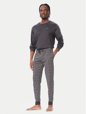 BOSS BOSS Pizsama Relax Long Set 50570566 Sötétszürke Regular Fit