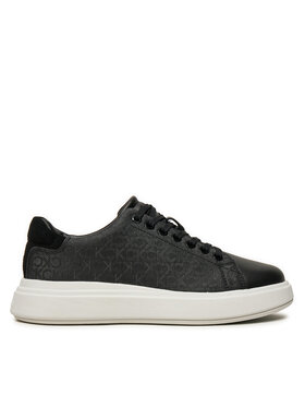 Calvin Klein Sneakersy Calvin Klein Cupsole Lace Up Mono HW0HW02445 Čierna