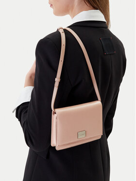 Calvin Klein Táska Calvin Klein Hardware Flap Crossbody K60K612967 Rózsaszín
