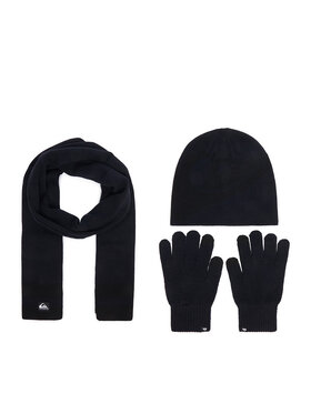 Quiksilver Комплект шапка, шал и ръкавици Quiksilver CWBEO-QS-SM346-001-AW26 Тъмносин