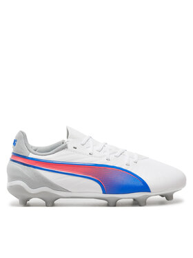 Puma Ghete pentru fotbal Puma KING MATCH FG/AG Jr 108048 Alb