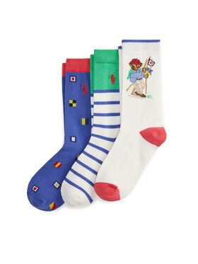Polo Ralph Lauren Дълги чорапи Polo Ralph Lauren 444P11058001 Цветен