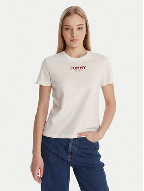 Tommy Jeans Tommy Jeans Camiseta Essential DW0DW21842 Blanco Regular Fit