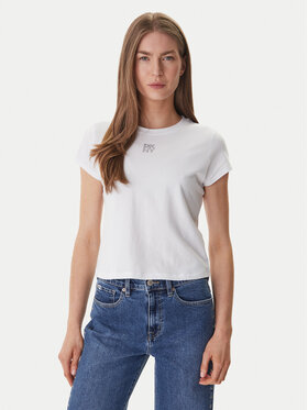 DKNY DKNY Camiseta DJ6T1740 Blanco Regular Fit