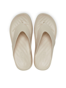 Crocs В'єтнамки Crocs Getaway Platform Flip 209410 Бежевий