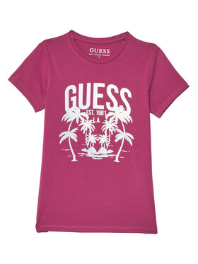 Guess Guess Camiseta J6GI14 K6YW4 Rosa Regular Fit