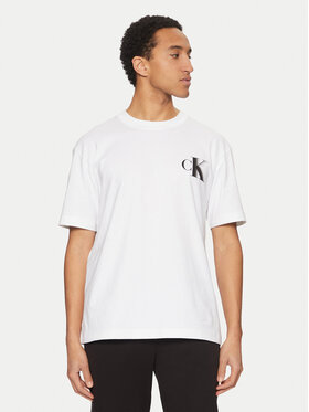 Calvin Klein Jeans Calvin Klein Jeans Póló J30J327475 Fehér Regular Fit