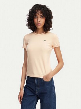 Lacoste Lacoste Camiseta TF5289 Naranja claro Regular Fit
